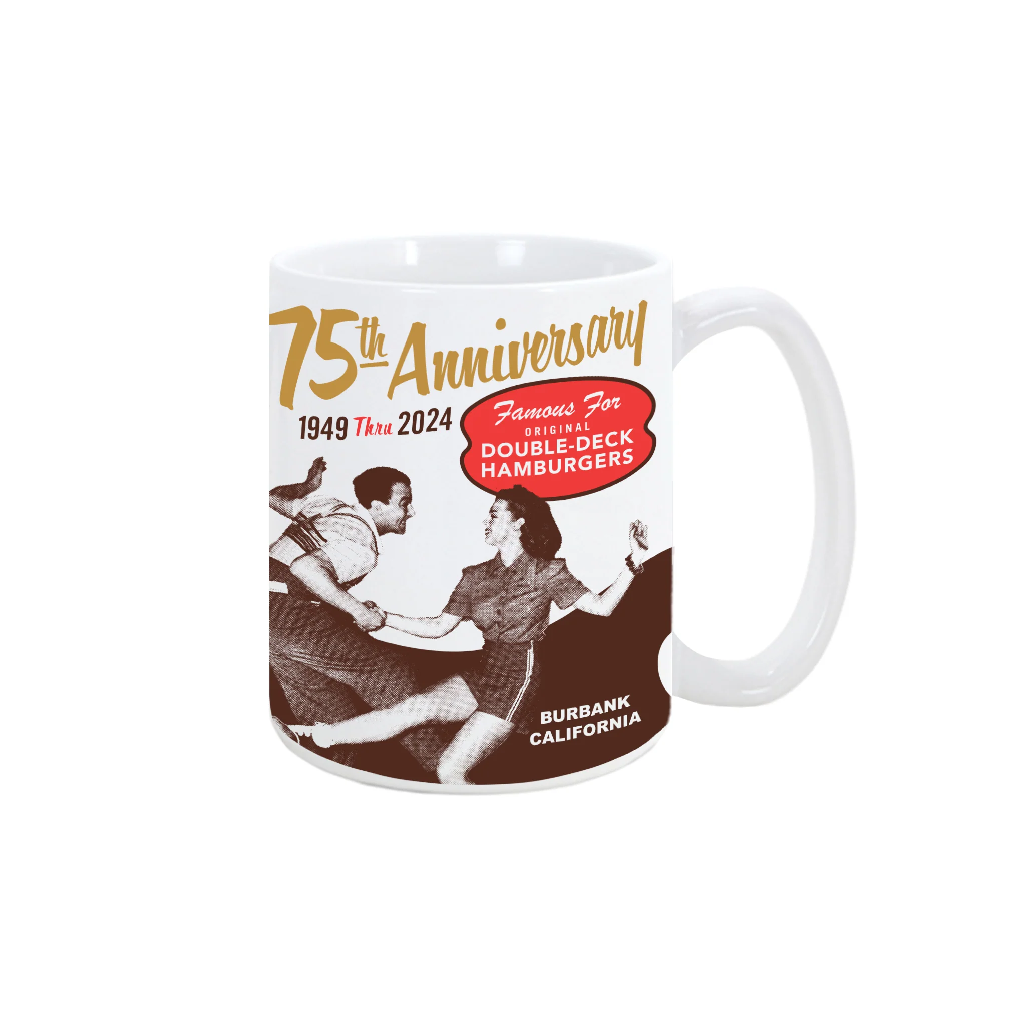 75th Coffee Mug - Image 3